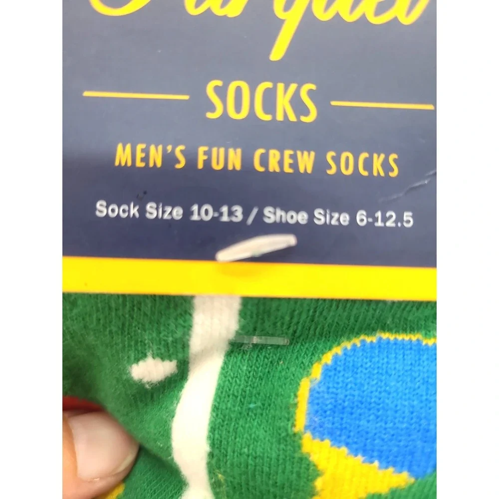 Ping Pong Socks Funny Mens Socks Great Gift for Ping Pong Lovers Novelty Socks